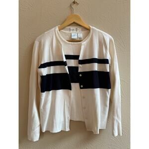 Emma James Cardigan Set Size Medium